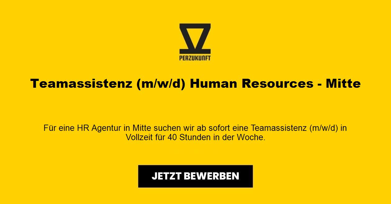 Teamassistenz (m/w/d) Human Resources - Mitte